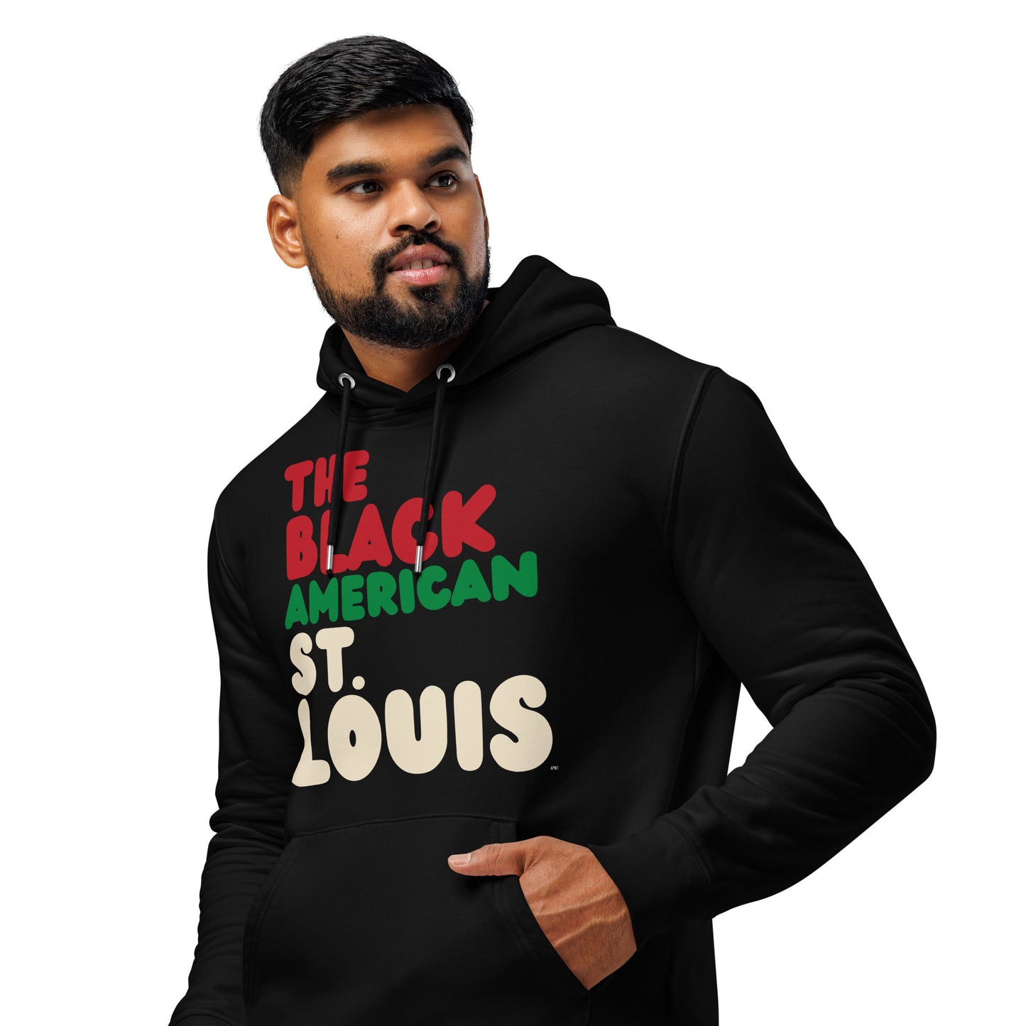 The Black American Houston Premium Unisex Hoodie - The APWT Gift Shop