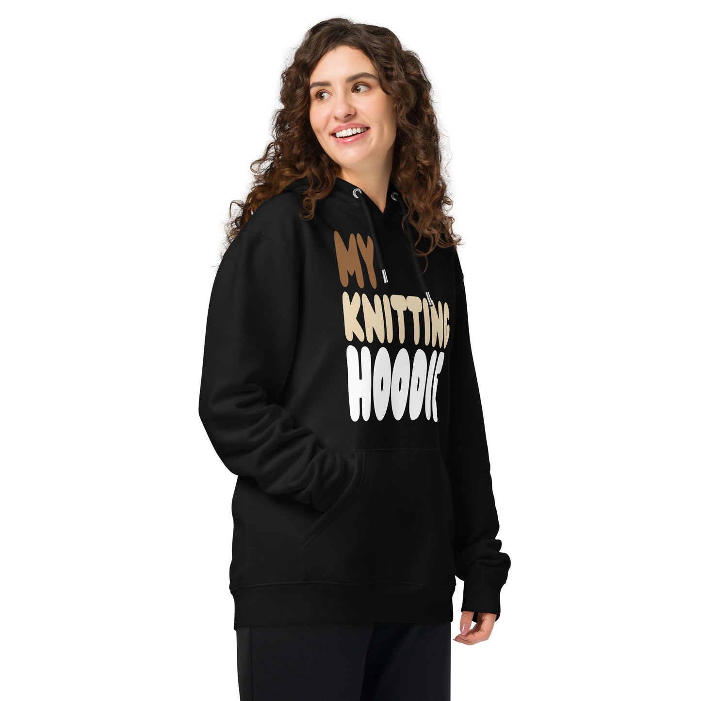 My Knitting Hoodie Premium Unisex Hoodie - The APWT Gift Shop