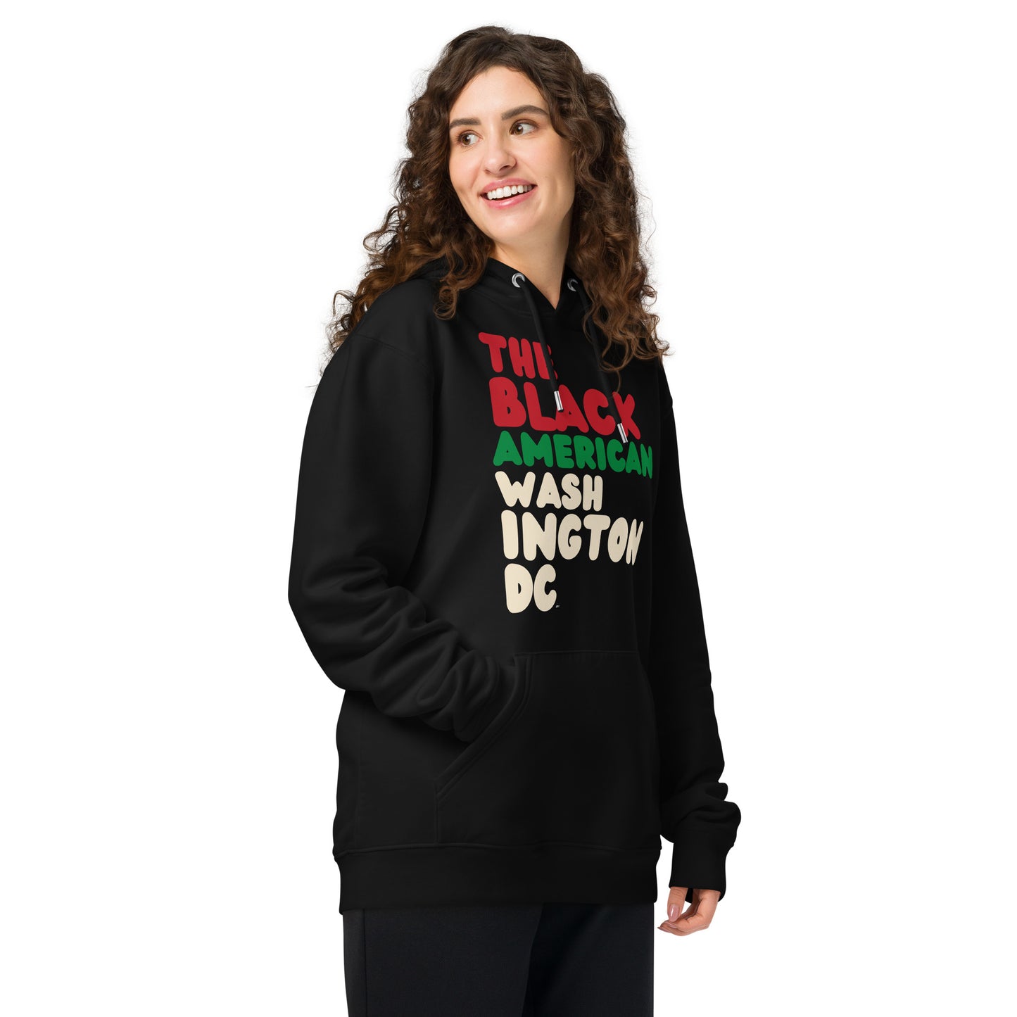 The Black American Washington DC Premium Unisex Hoodie - The APWT Gift Shop