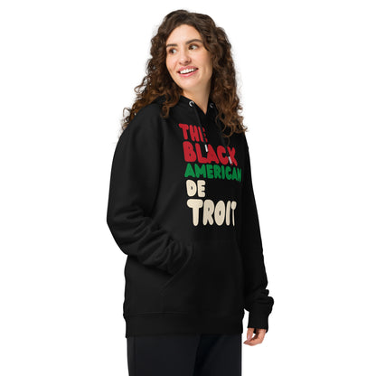 The Black American Detroit Premium Unisex Hoodie - The APWT Gift Shop