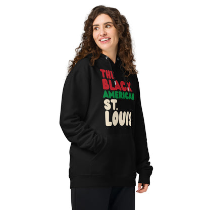 The Black American Houston Premium Unisex Hoodie - The APWT Gift Shop