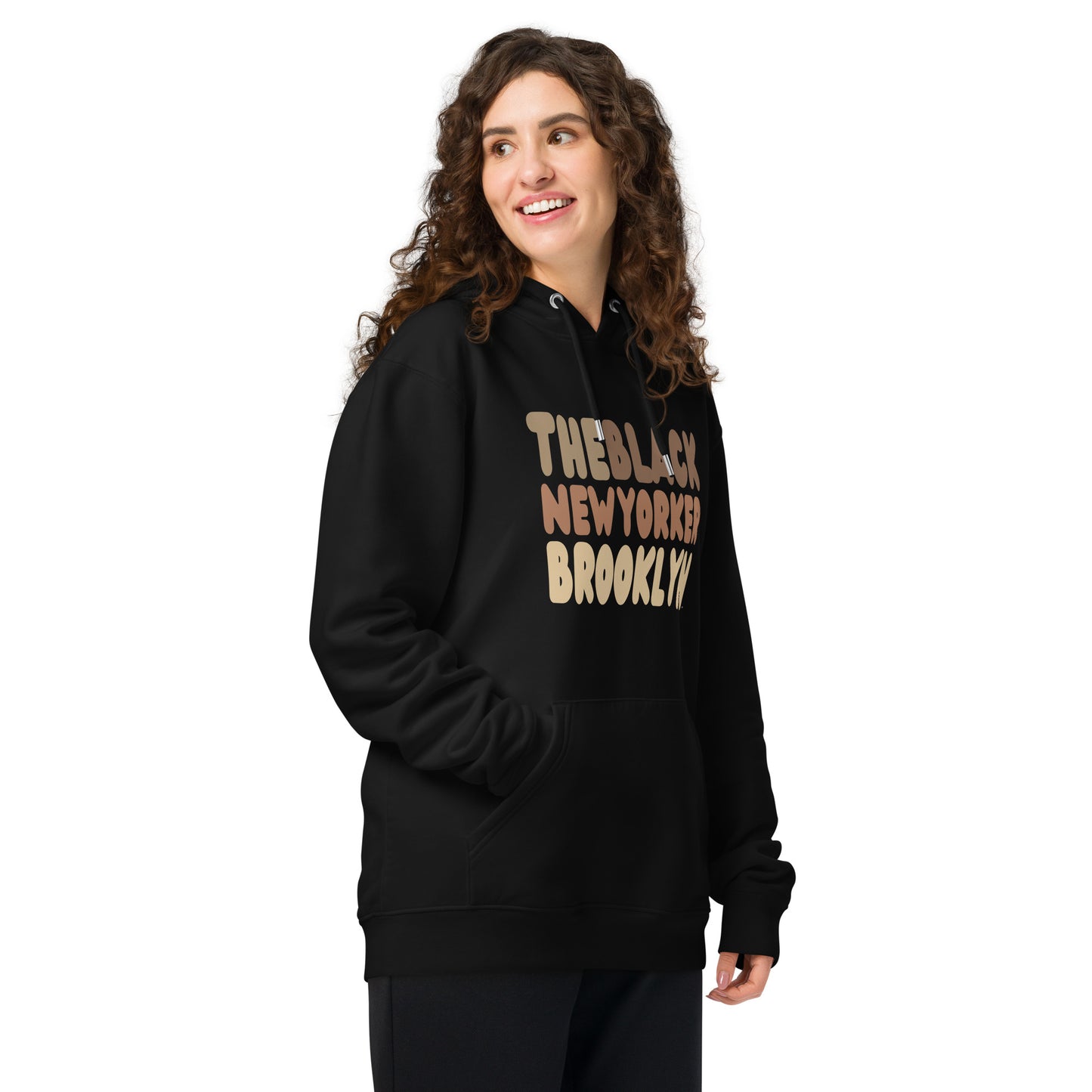 The Black New Yorker Brooklyn Premium Unisex Hoodie - The APWT Gift Shop
