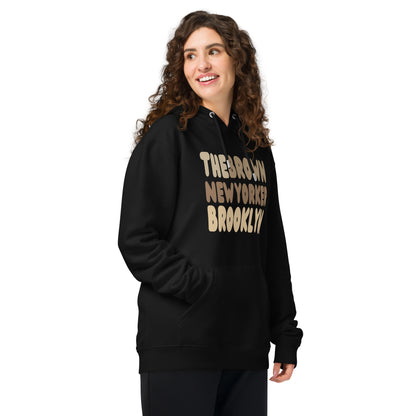The Brown New Yorker Brooklyn Premium Unisex Hoodie - The APWT Gift Shop