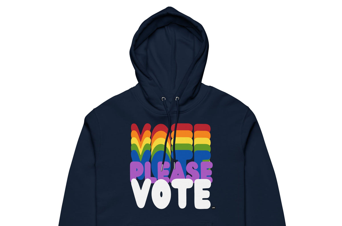 Please Vote in Color Premium Unisex Hoodie