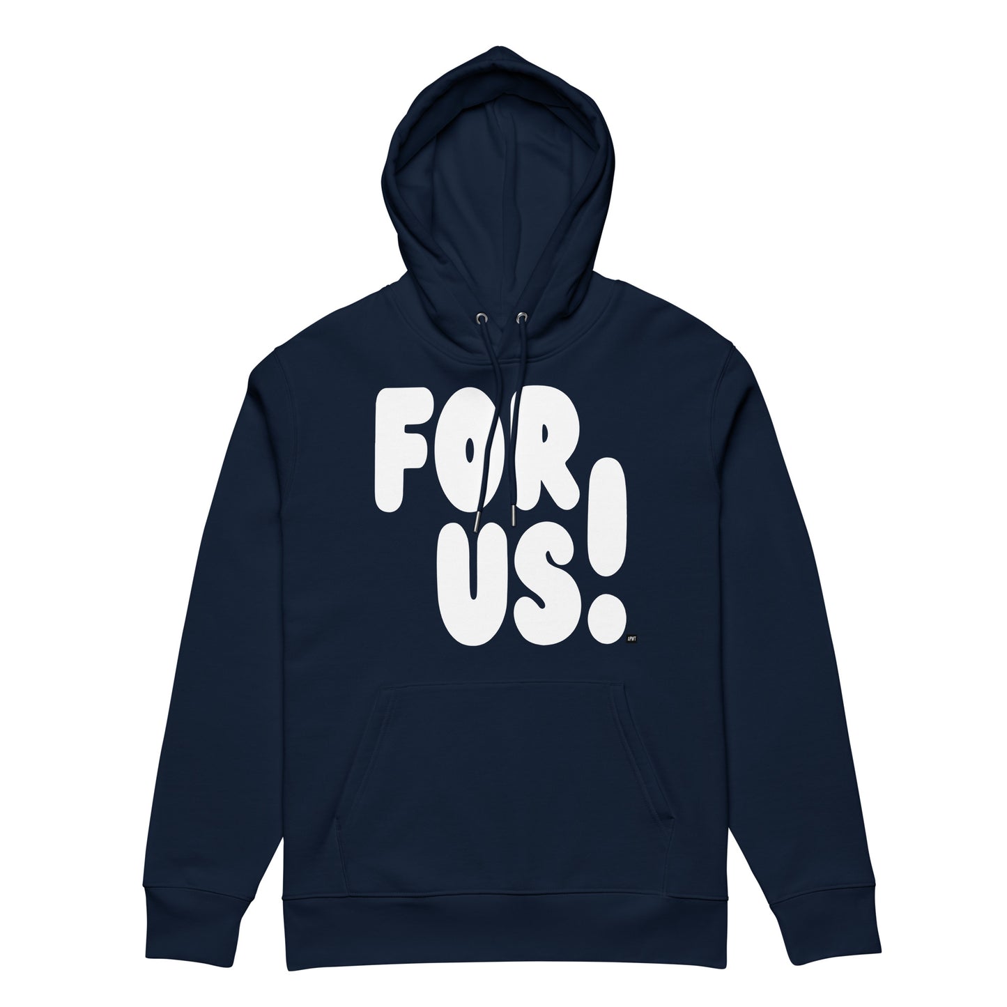 For Us in Blue and White Premium Unisex Hoodie - The APWT Gift Shop