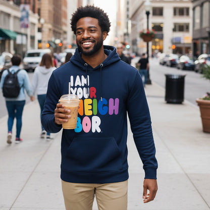 I Am Your Neighbor in Color Premium Unisex Hoodie - Available in 2 Colors