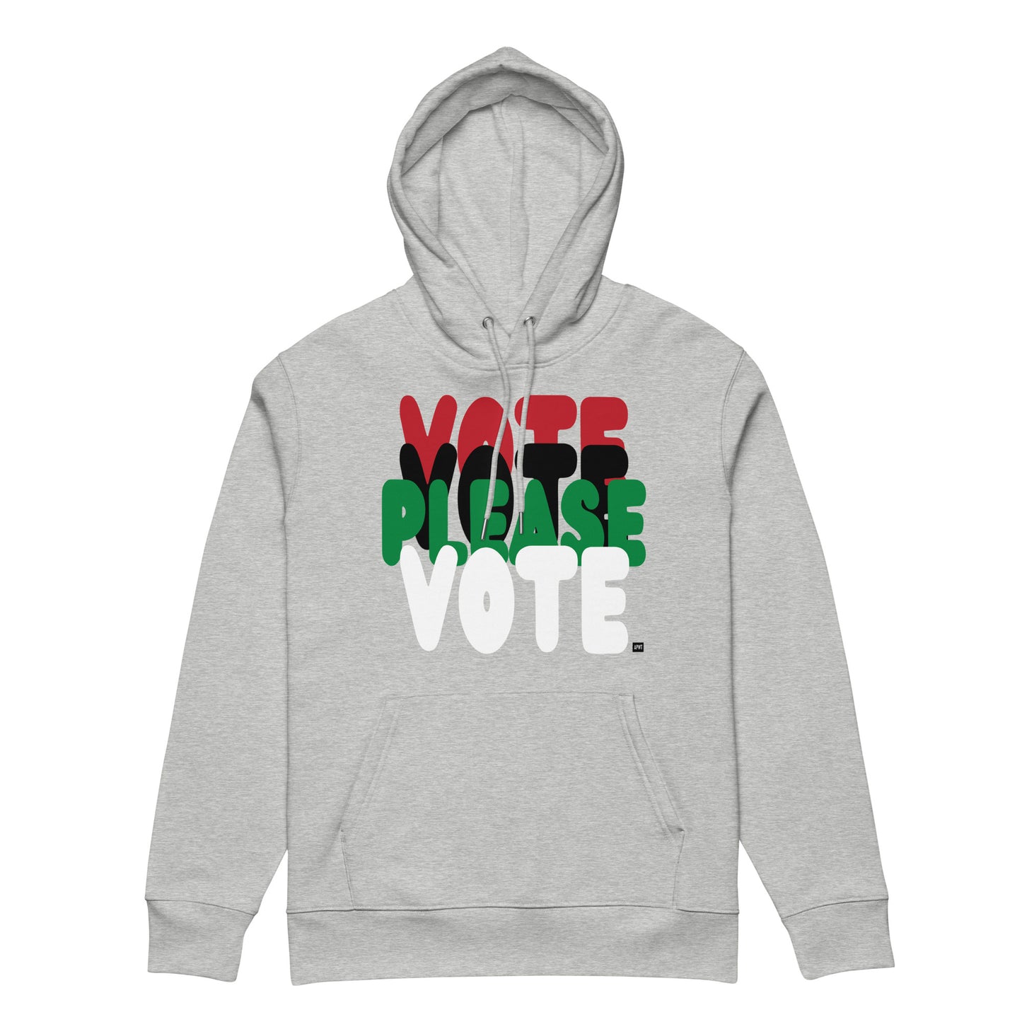 Please Vote in Black Premium Unisex Hoodie - Available in 2 Colors