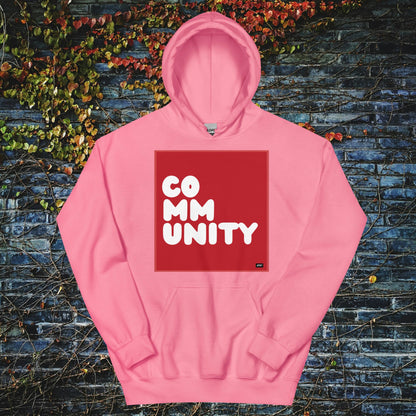 A Community in Crimson Unisex Hoodie - Available in Assorted Colors
