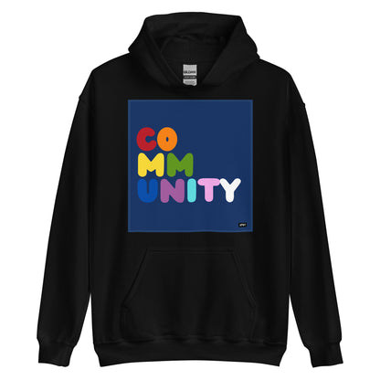 Rainbow Community Unisex Hoodie - Available in Assorted Colors