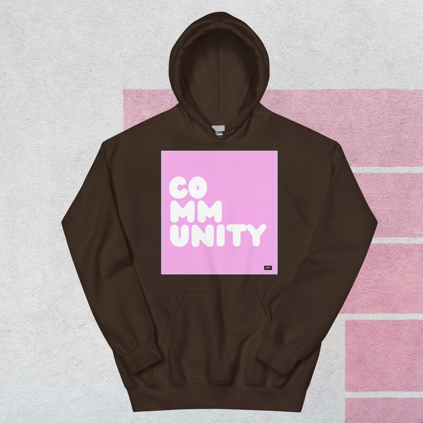 A Community in Pink Unisex Hoodie - Available in Assorted Colors