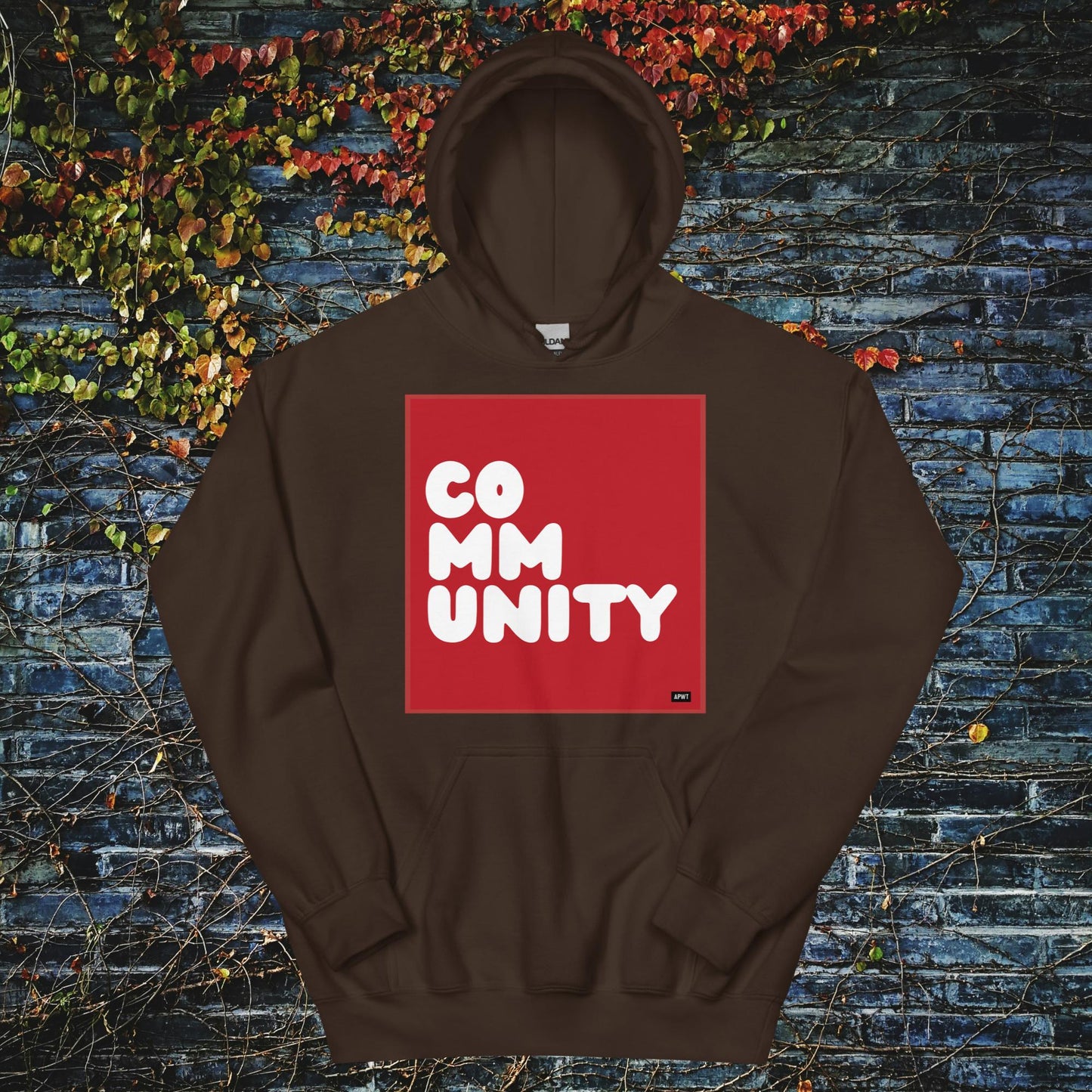 A Community in Crimson Unisex Hoodie - Available in Assorted Colors