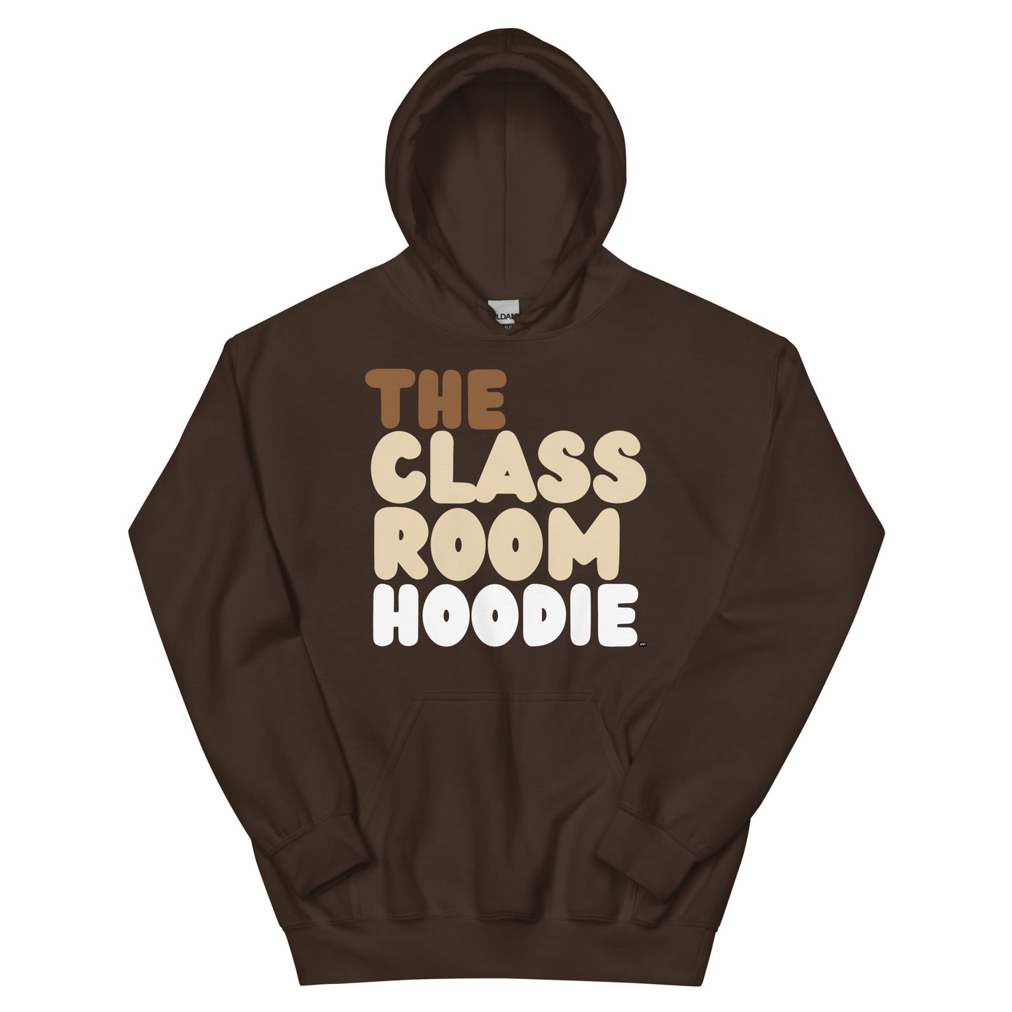 the APWT Gift Shop's the Classroom Hoodie Unisex Hoodie from the Day in the Life Collection in brown