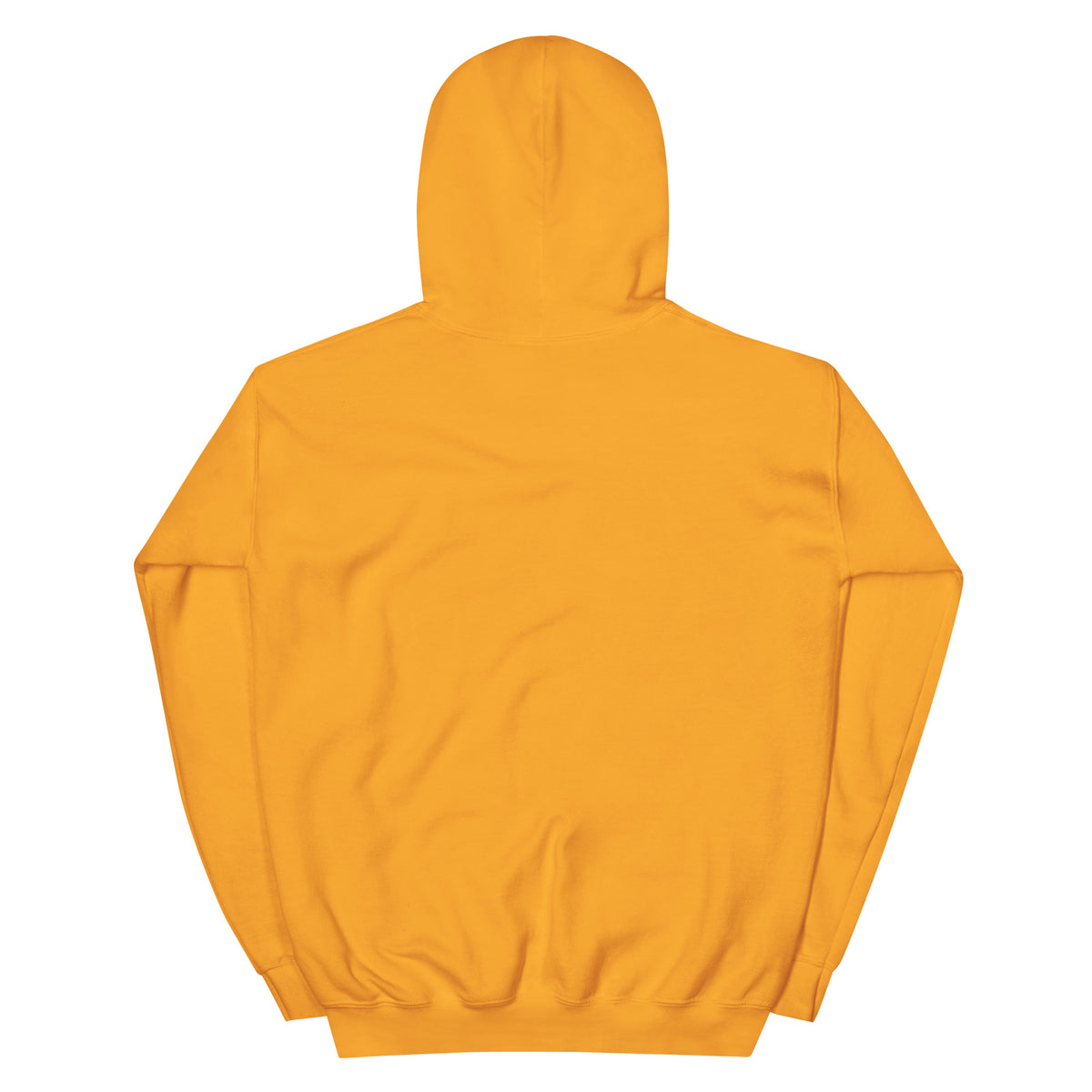 The back of the APWT Gift Shop's A Community in Sunflower Yellow Unisex Hoodie from the Community Collection