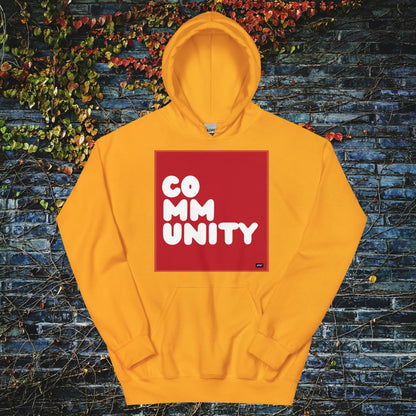 A Community in Crimson Unisex Hoodie - Available in Assorted Colors