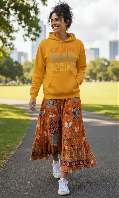 Fall into Autumn Unisex Hoodie - Available in Assorted Colors
