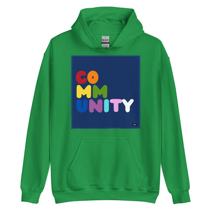 Rainbow Community Unisex Hoodie - Available in Assorted Colors