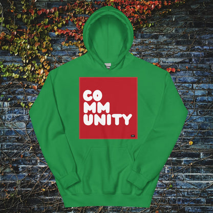 A Community in Crimson Unisex Hoodie - Available in Assorted Colors