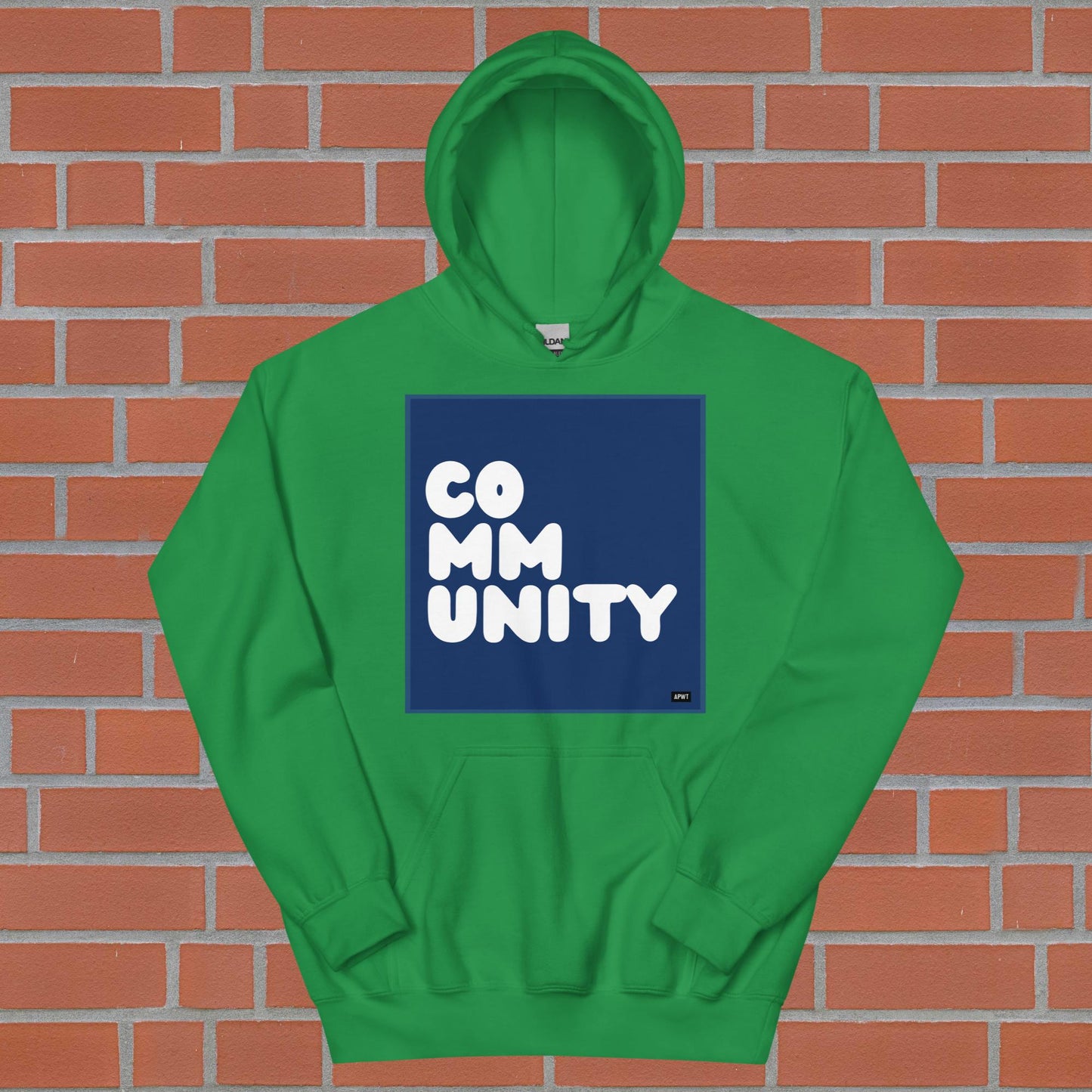 A Community in Dark Blue Unisex Hoodie - Available in Assorted Colors