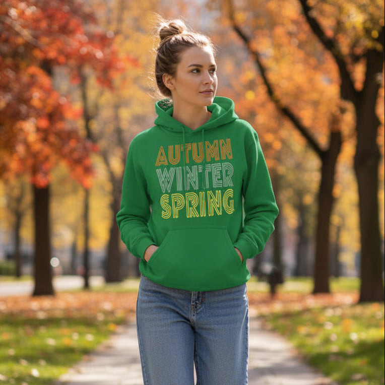Fall into Autumn Unisex Hoodie - Available in Assorted Colors
