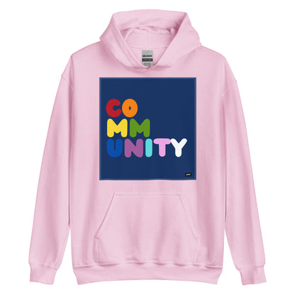 Rainbow Community Unisex Hoodie - Available in Assorted Colors