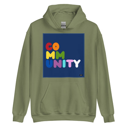 Rainbow Community Unisex Hoodie - Available in Assorted Colors