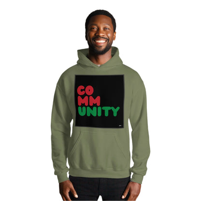 Black Community Unisex Hoodie - Available in Assorted Colors