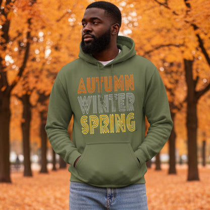 Fall into Autumn Unisex Hoodie - Available in Assorted Colors