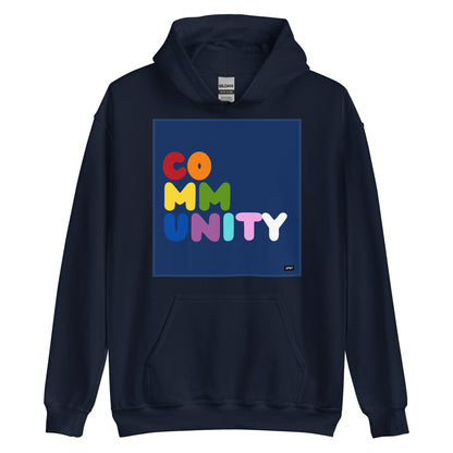 Rainbow Community Unisex Hoodie - Available in Assorted Colors