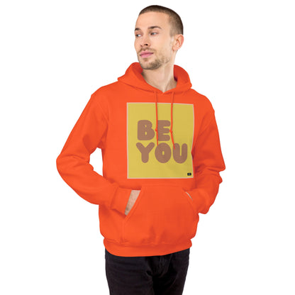 Be You in Yellow and Brown Unisex Hoodie - Available in Assorted Colors
