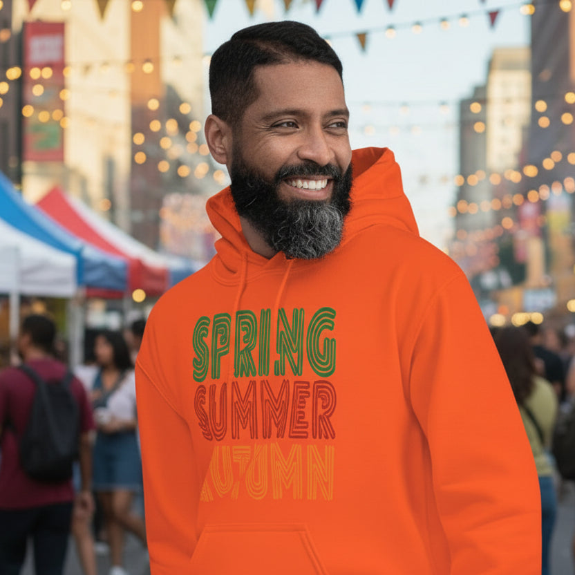 Spring into Summer Unisex Hoodie - Available in Assorted Colors
