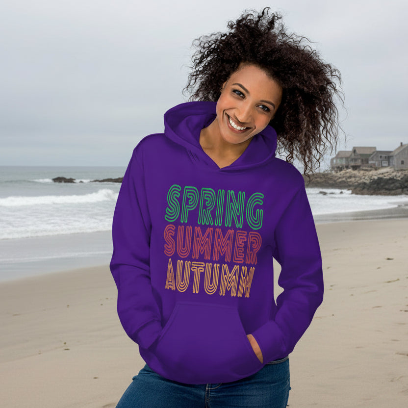 Spring into Summer Unisex Hoodie - Available in Assorted Colors
