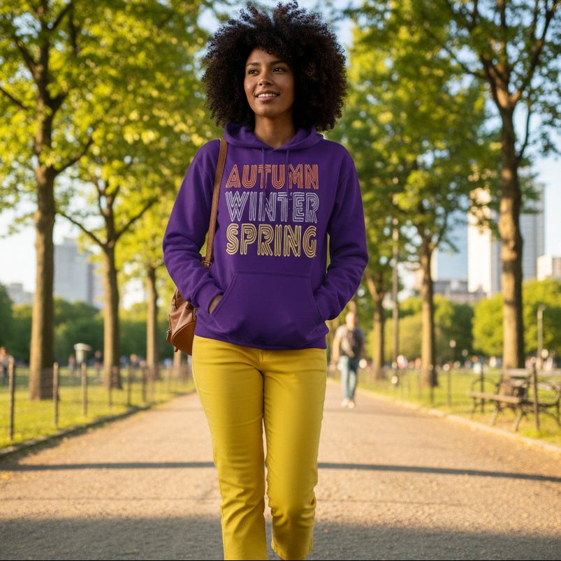 Fall into Autumn Unisex Hoodie - Available in Assorted Colors