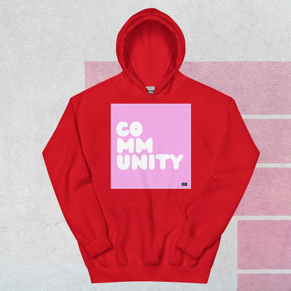 A Community in Pink Unisex Hoodie - Available in Assorted Colors