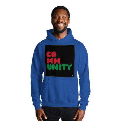 Black Community Unisex Hoodie - Available in Assorted Colors