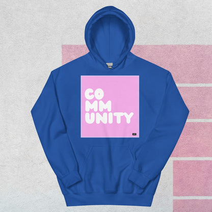 A Community in Pink Unisex Hoodie - Available in Assorted Colors