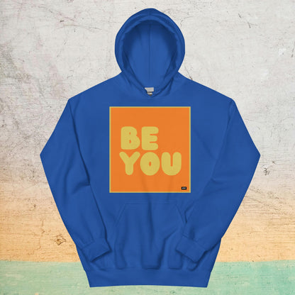 Be You in Orange and Yellow Unisex Hoodie - Available in Assorted Colors