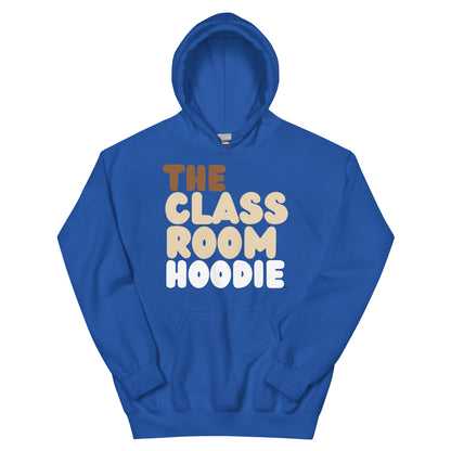 The APWT Gift Shop's the Classroom Hoodie Unisex Hoodie from the Day in the Life Collection in Royal Blue