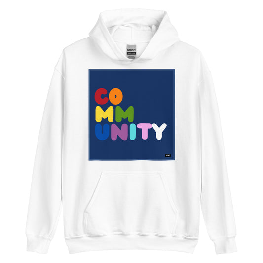 Rainbow Community Unisex Hoodie - Available in Assorted Colors