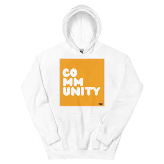 A Community in Orange Unisex Hoodie - Available in Assorted Colors