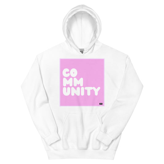 A Community in Pink Unisex Hoodie - Available in Assorted Colors