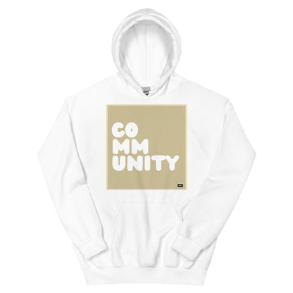 A Community in Beige Unisex Hoodie - The APWT Gift Shop