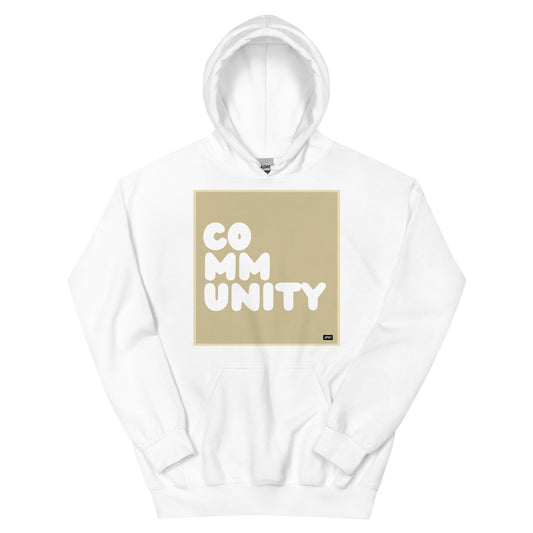A Community in Beige Unisex Hoodie - The APWT Gift Shop