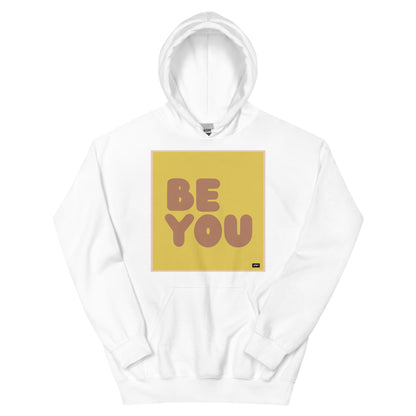Be You in Yellow and Brown Unisex Hoodie - The APWT Gift Shop