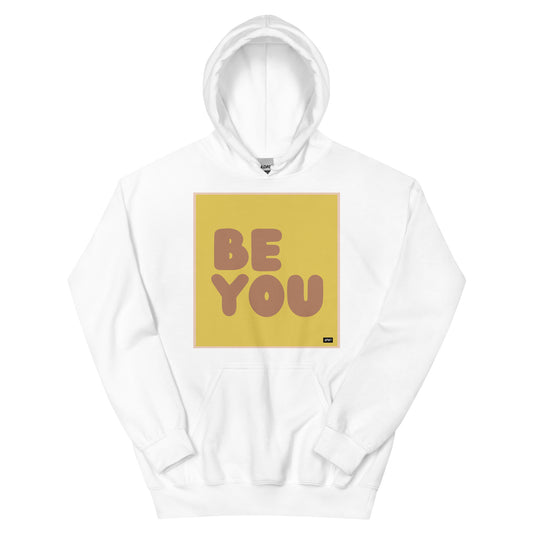 Be You in Yellow and Brown Unisex Hoodie - The APWT Gift Shop