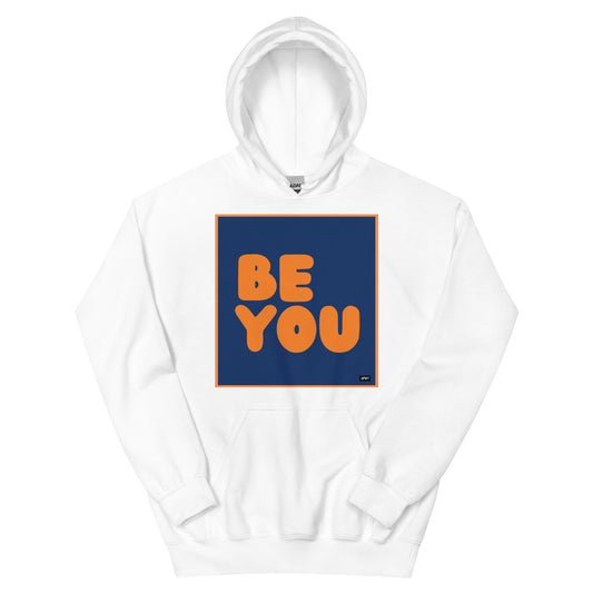 Be You in Blue and Orange Unisex Hoodie - The APWT Gift Shop