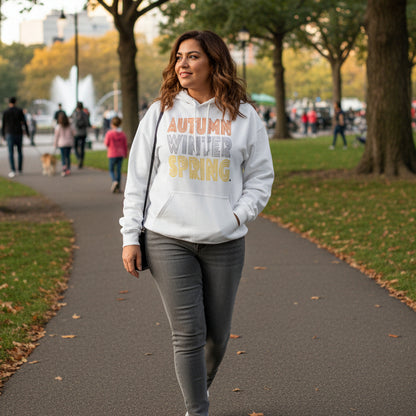 Fall into Autumn Unisex Hoodie - Available in Assorted Colors