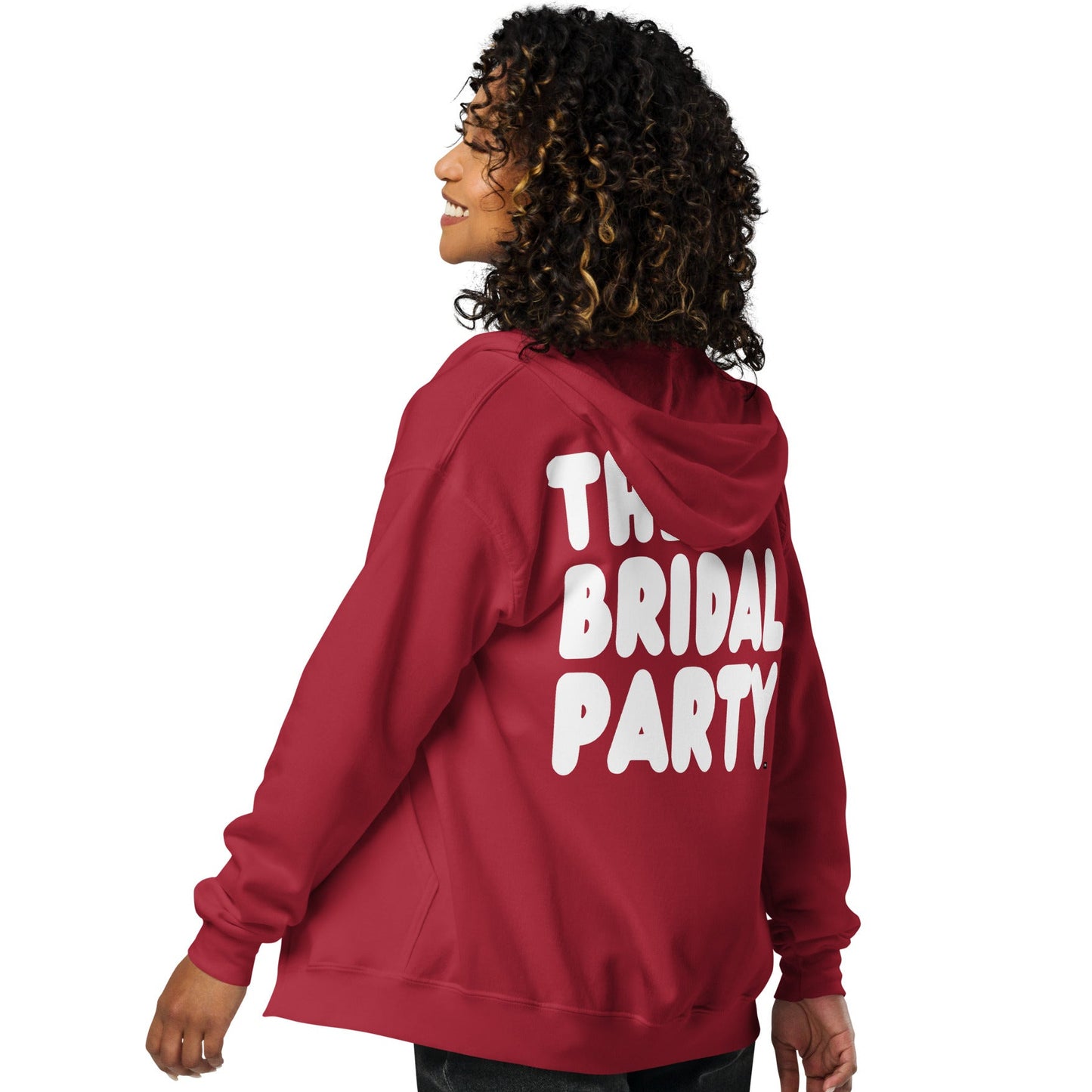 The Bridal Party Unisex Zip-Up Hoodie - Available in Assorted Colors