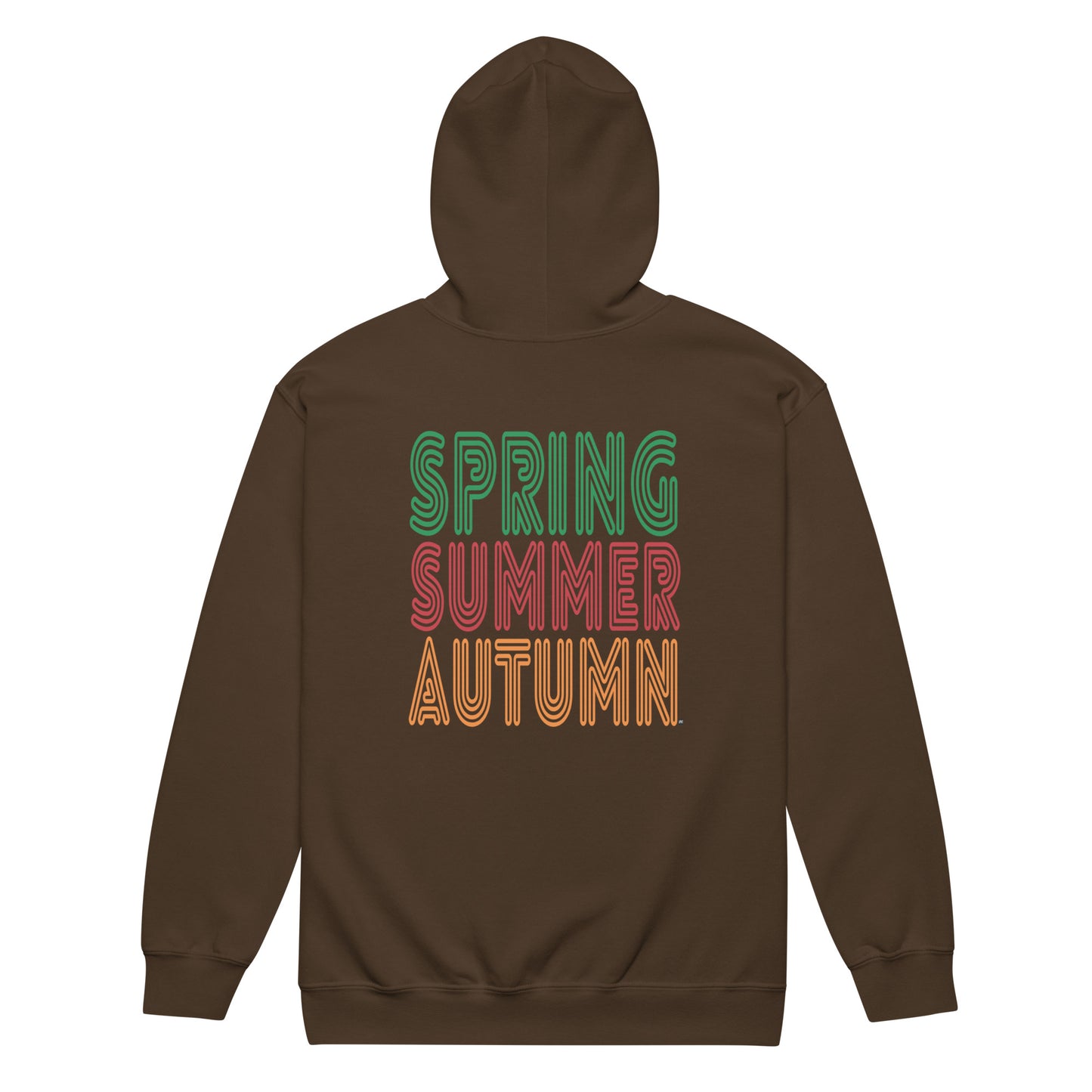Spring into Summer Unisex Zip-Up Hoodie - Available in Assorted Colors