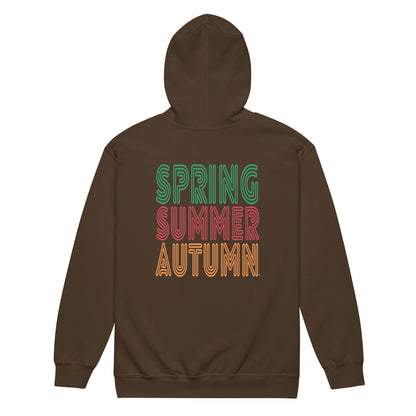 Spring into Summer Unisex Zip-Up Hoodie - Available in Assorted Colors