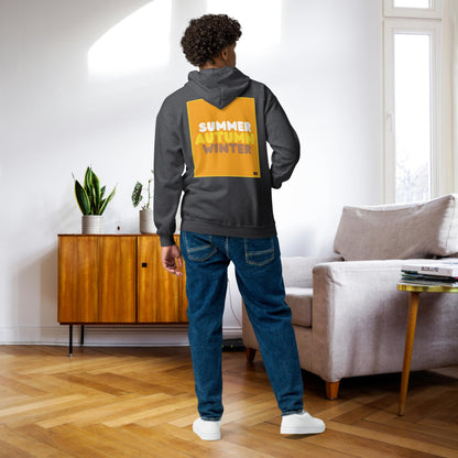 Autumn in Orange Unisex Zip-Up Hoodie - Available in Assorted Colors